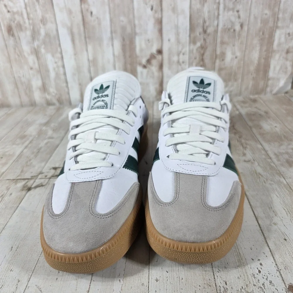 Adidas Samba XLG White Collegiate Green Gum IE9181 Mens Size 11 Sneakers